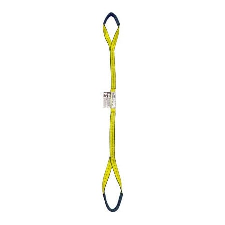Mazzella Lift America 8' Poly Web Sling Eye & Eye, 1250/1600/3200 Lbs Cap S152004
